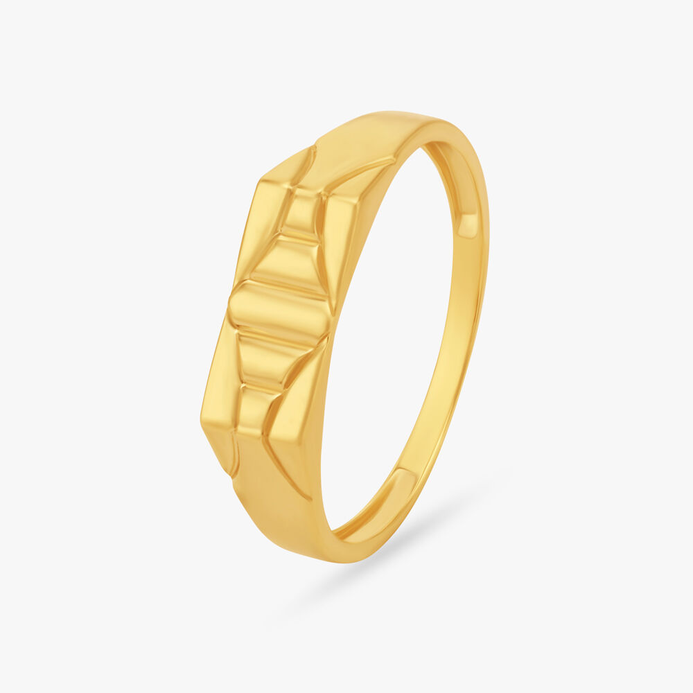 Gold ring for men tanishq discount