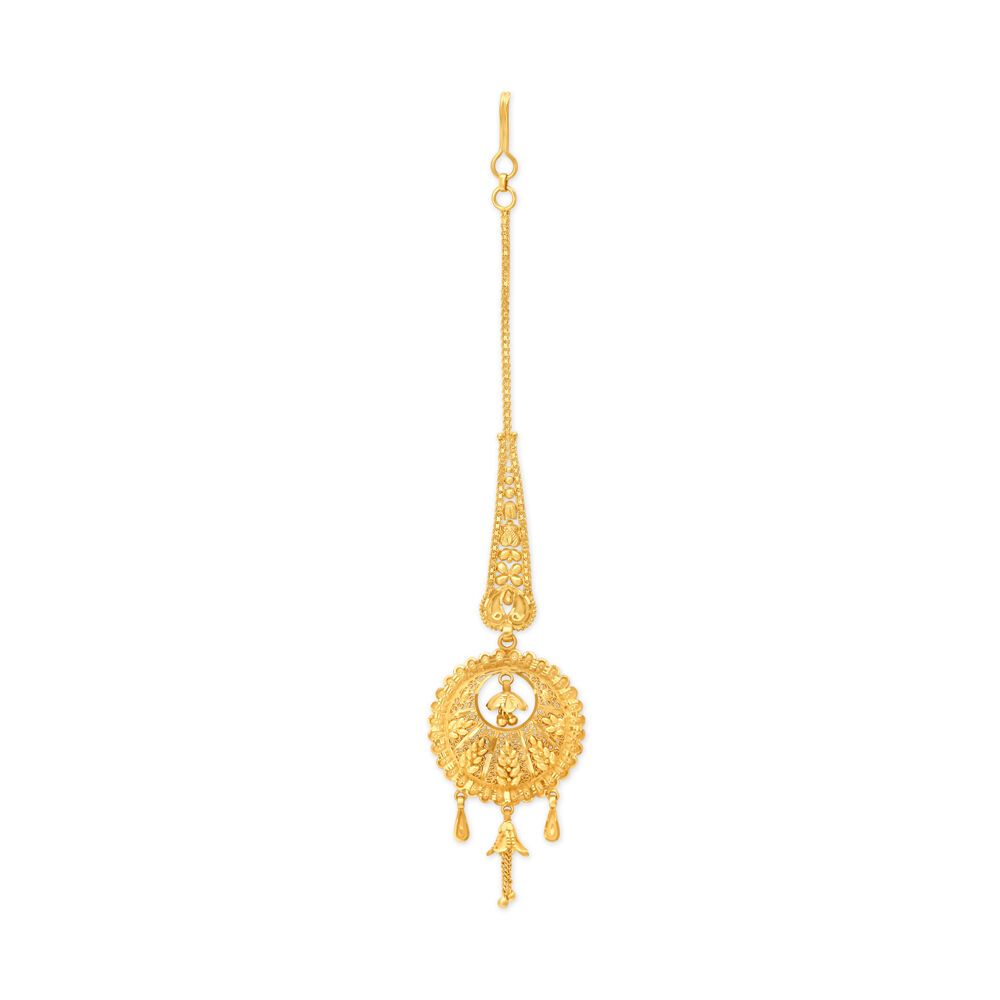 Maang tikka shop gold price
