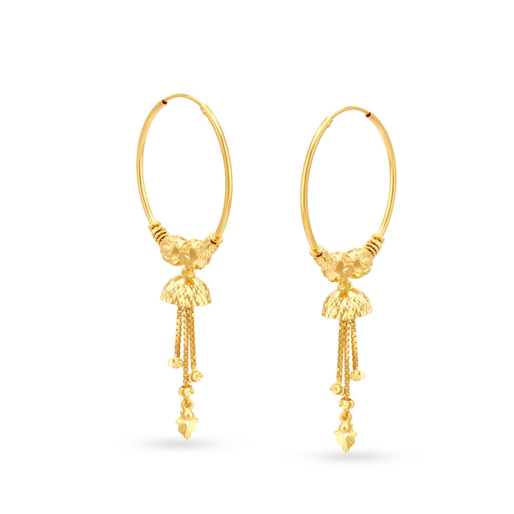 Tanishq gold earrings deals price