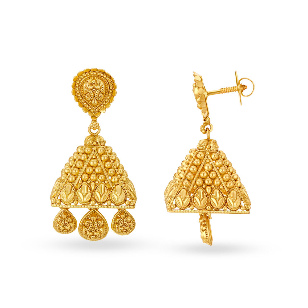 Antique jhumka designs with price hot sale
