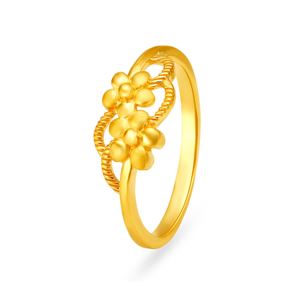Gold hand sale ring