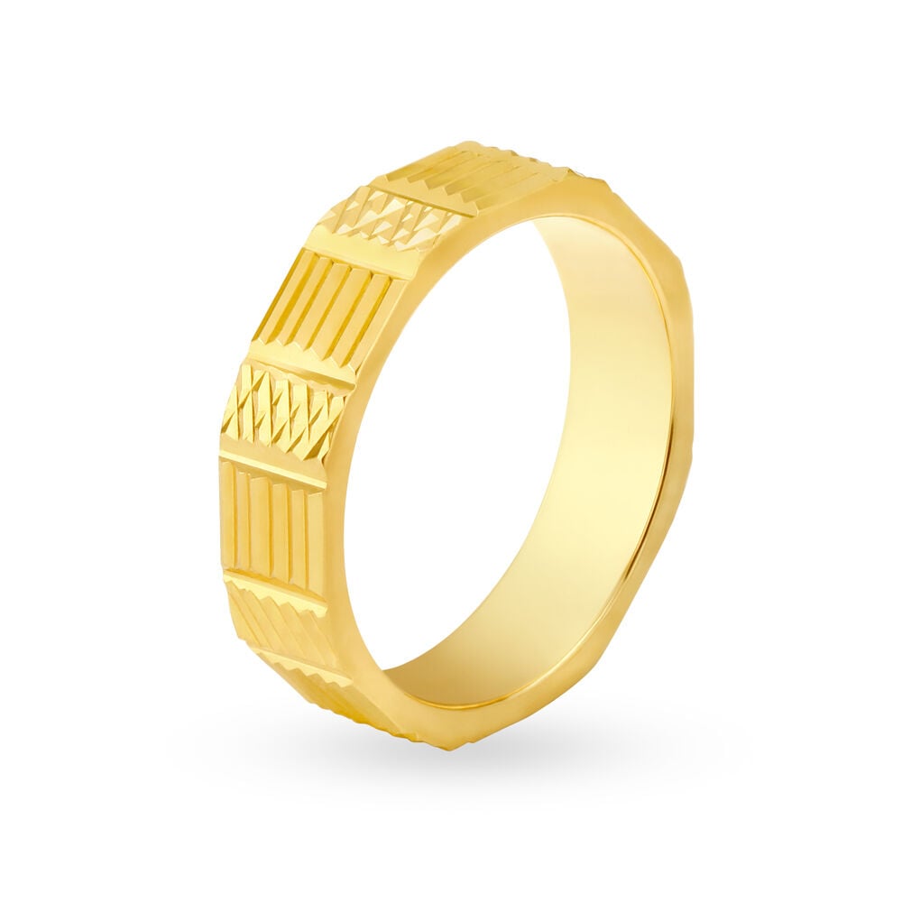 Tanishq gold ring sales for men
