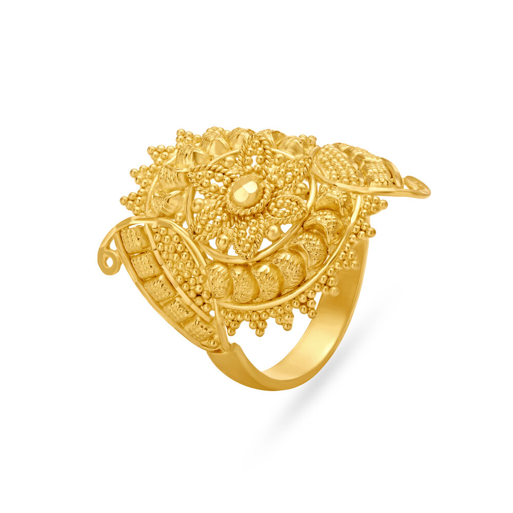 Tanishq gold ring sales for women