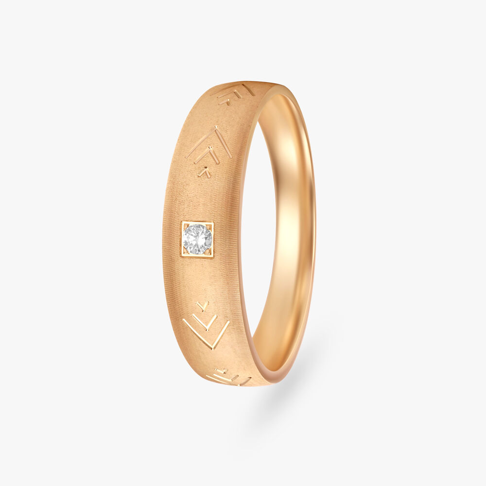 Buy Delicate Diamond Ring for Men at Best Price Tanishq UAE