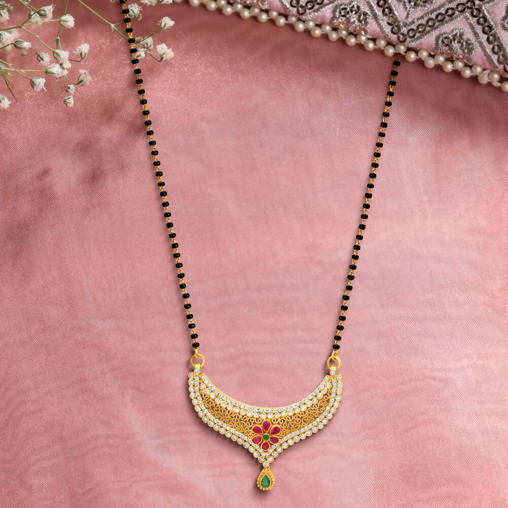 Tanishq ruby store and emerald necklace