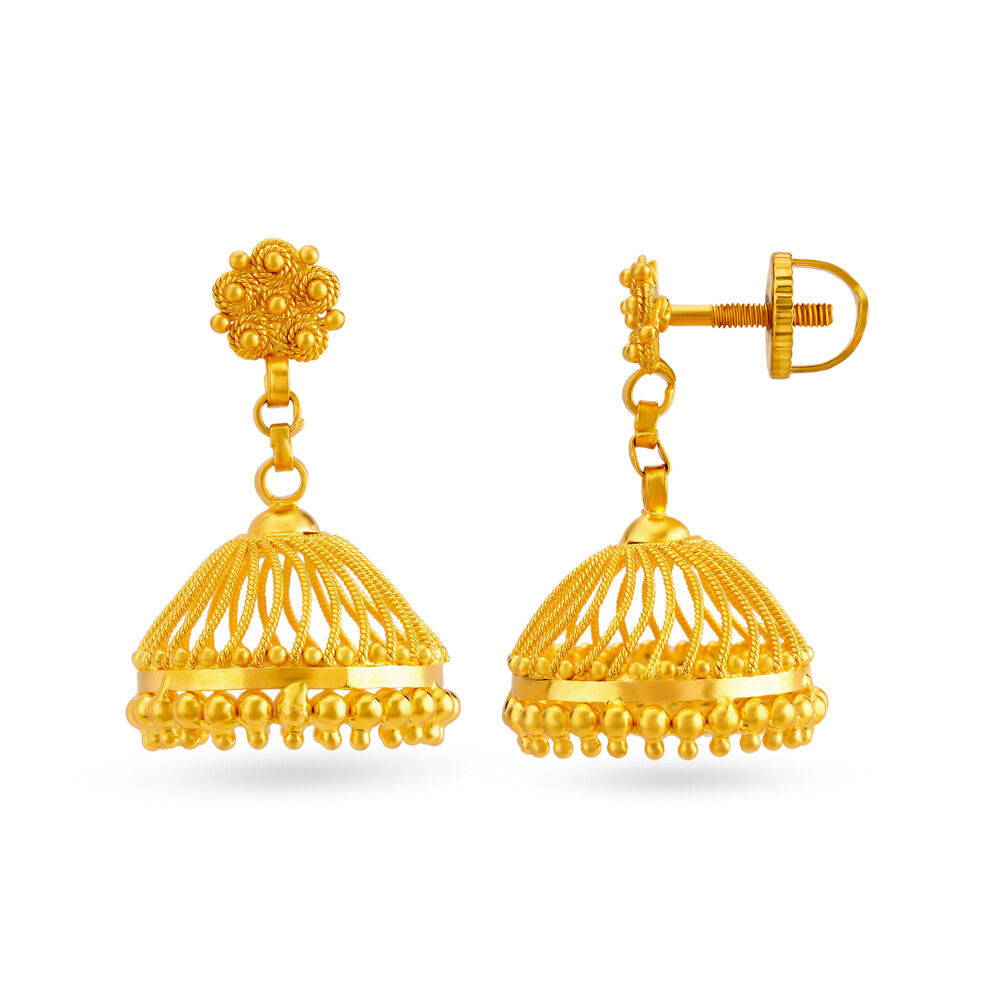 Gold jhumka price today new arrivals