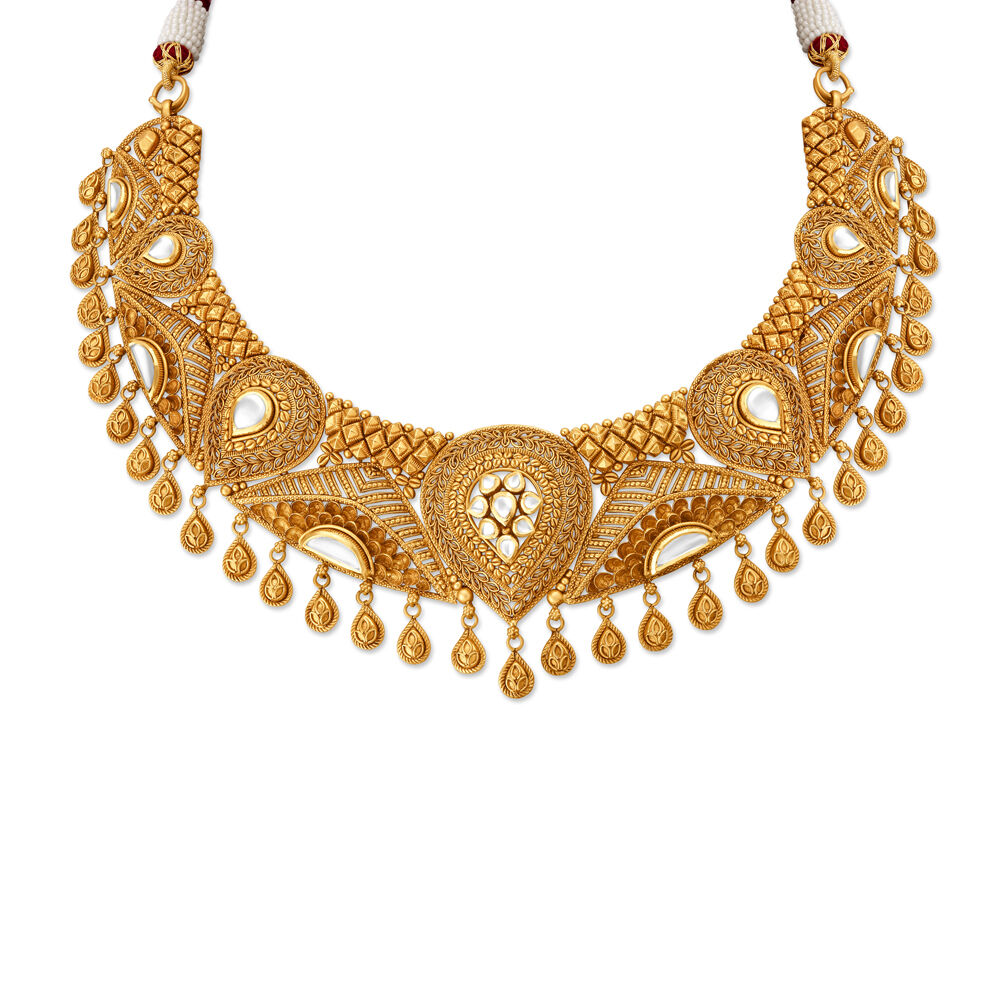 Necklace kundan clearance