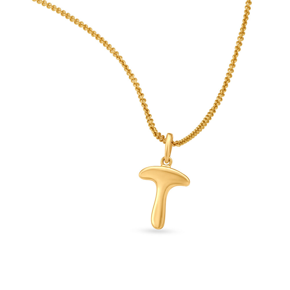 Letter online t necklace