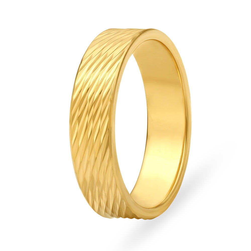 Plain gold ring for clearance men