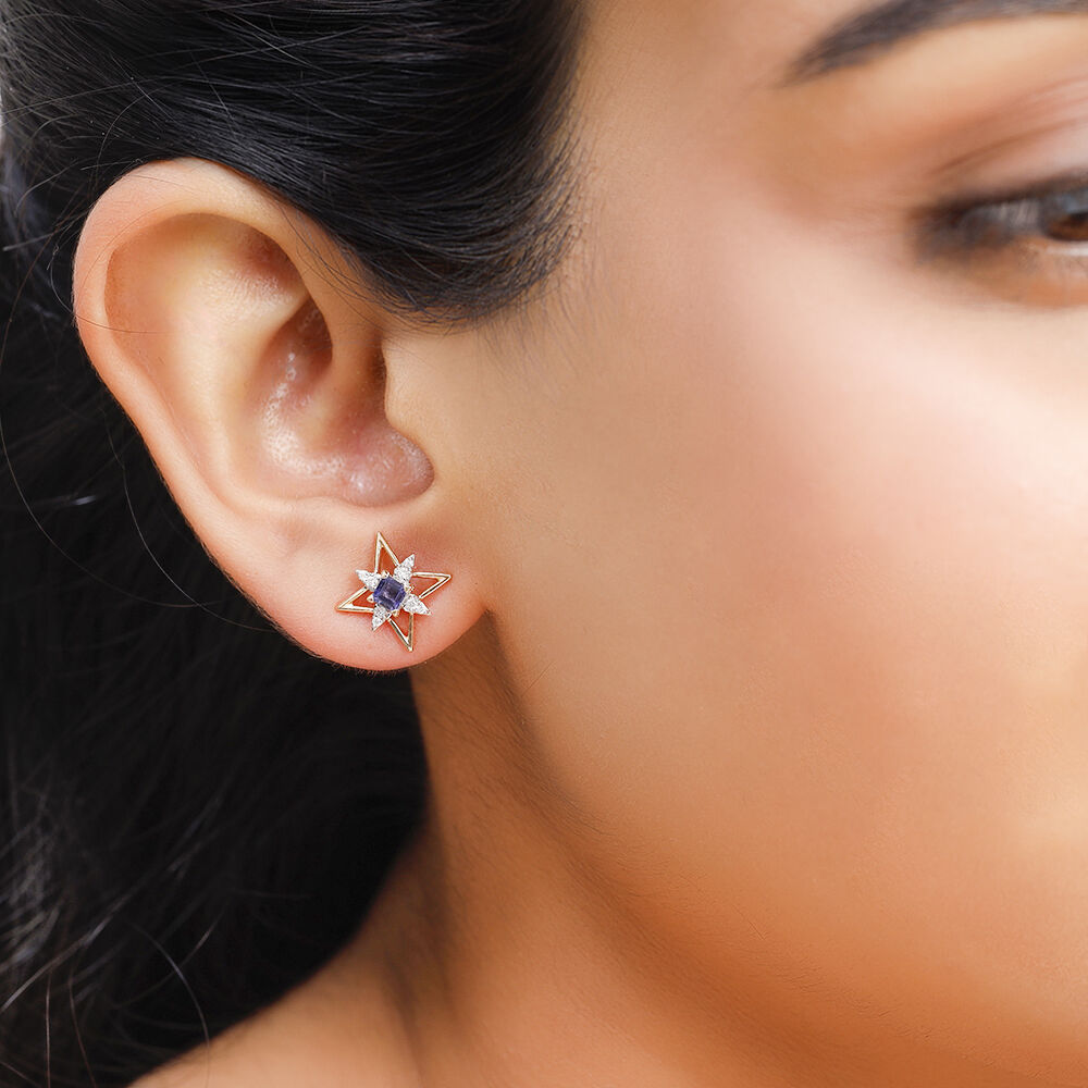 Star shop stud earring