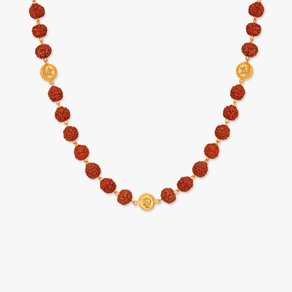 Rudraksha gold outlet chains