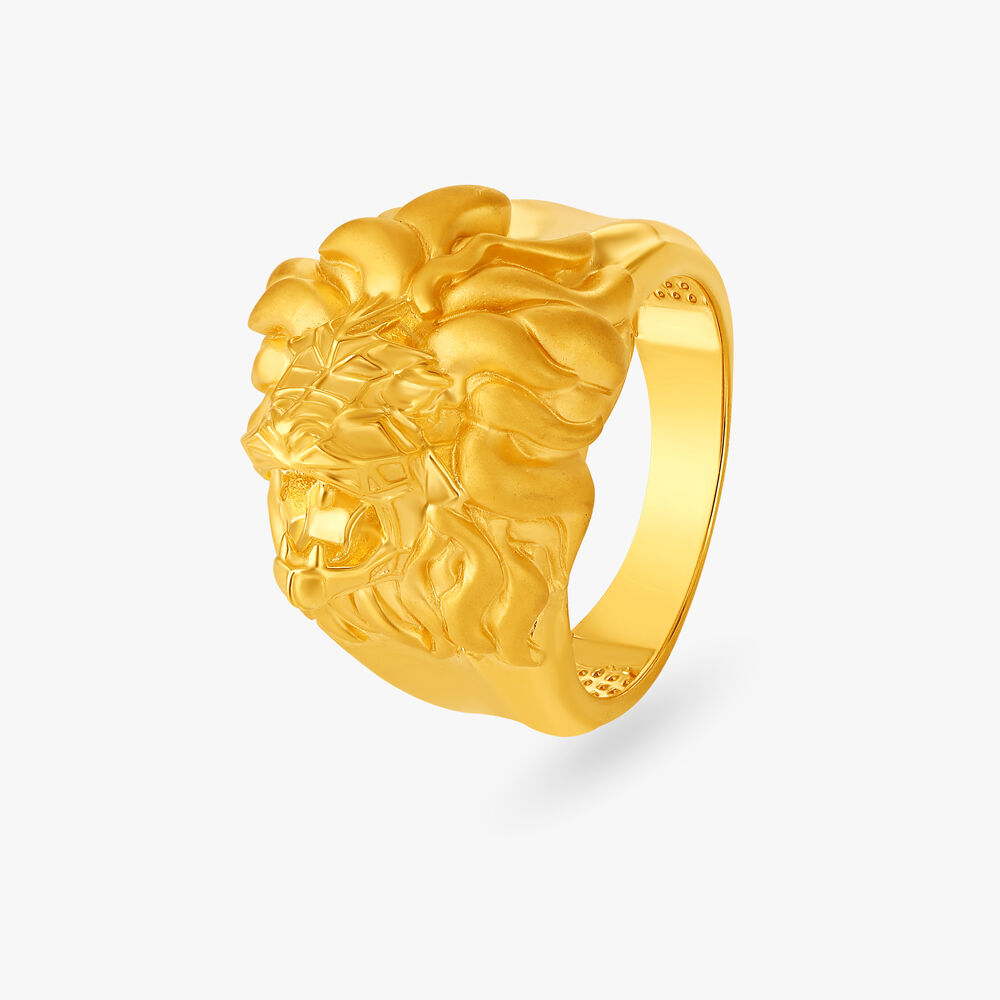 Gold ring for men in tanishq sale