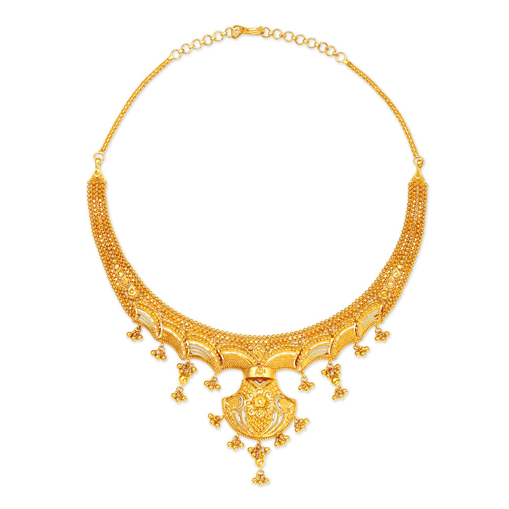 Gold jewellery online set for marriage