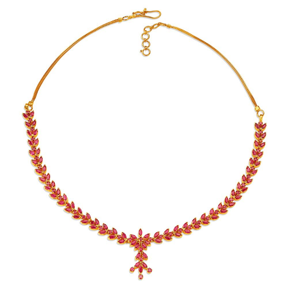 Ruby sale necklace price