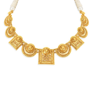 Magnificent Intricate Gold Necklace