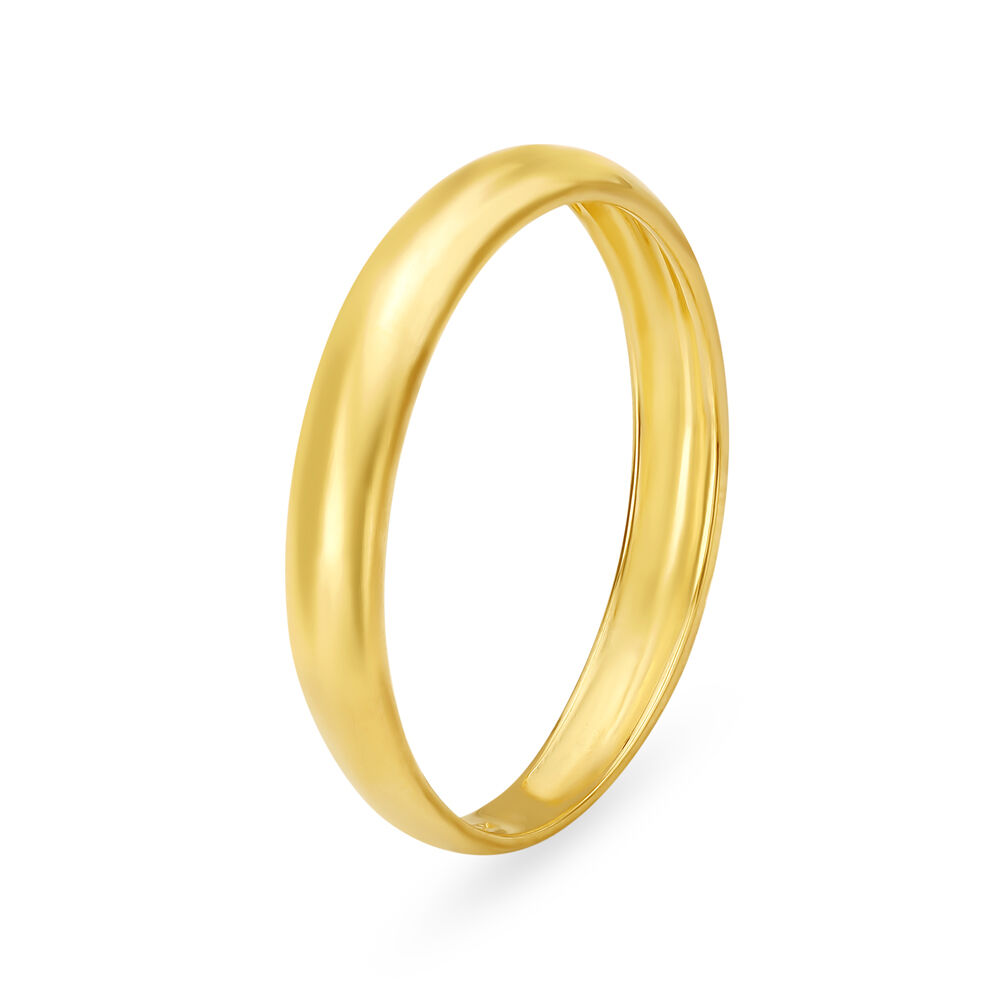 Gold plain sales ring price