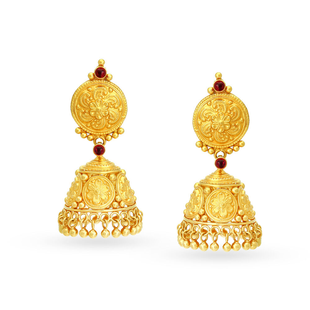 Malabar gold jhumkas with clearance price