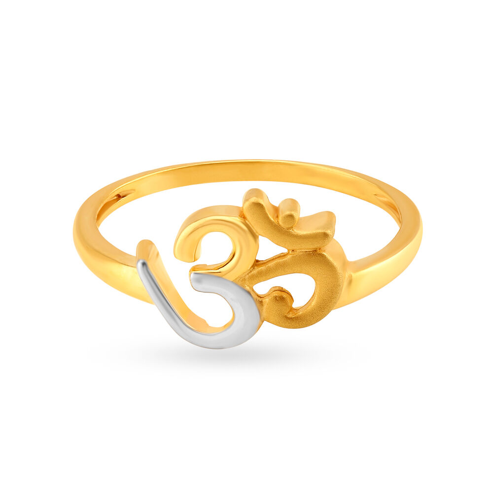 Om ring gold hotsell