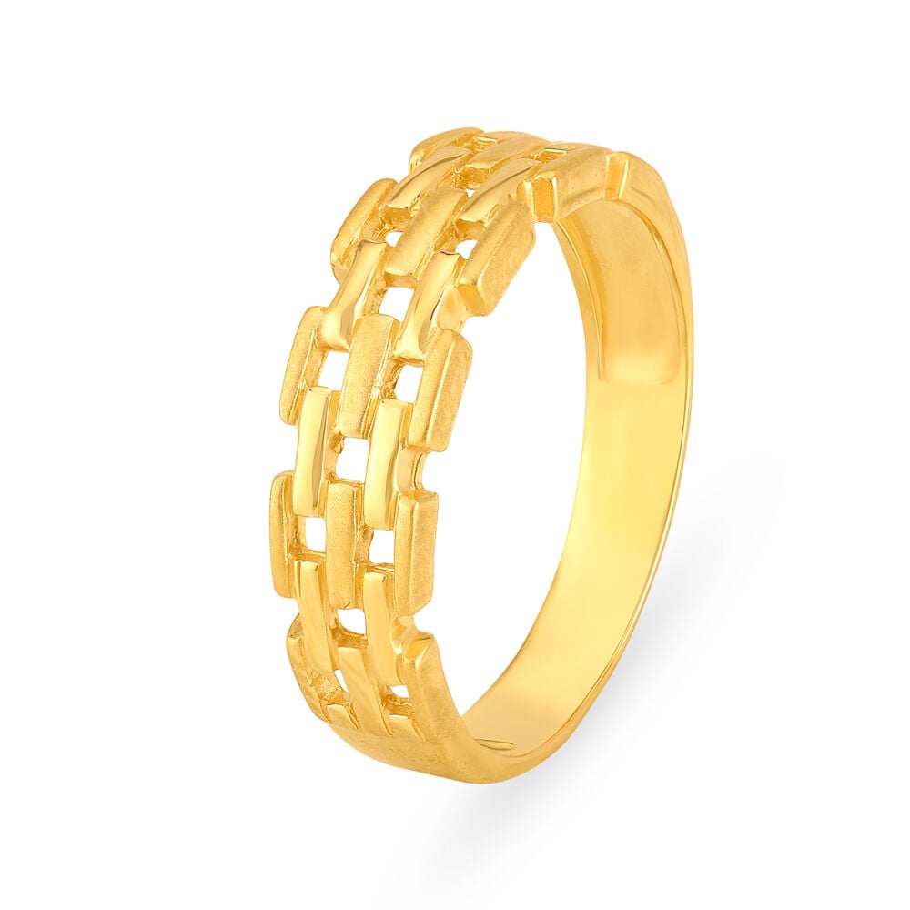 Gold ring deals for men tanishq
