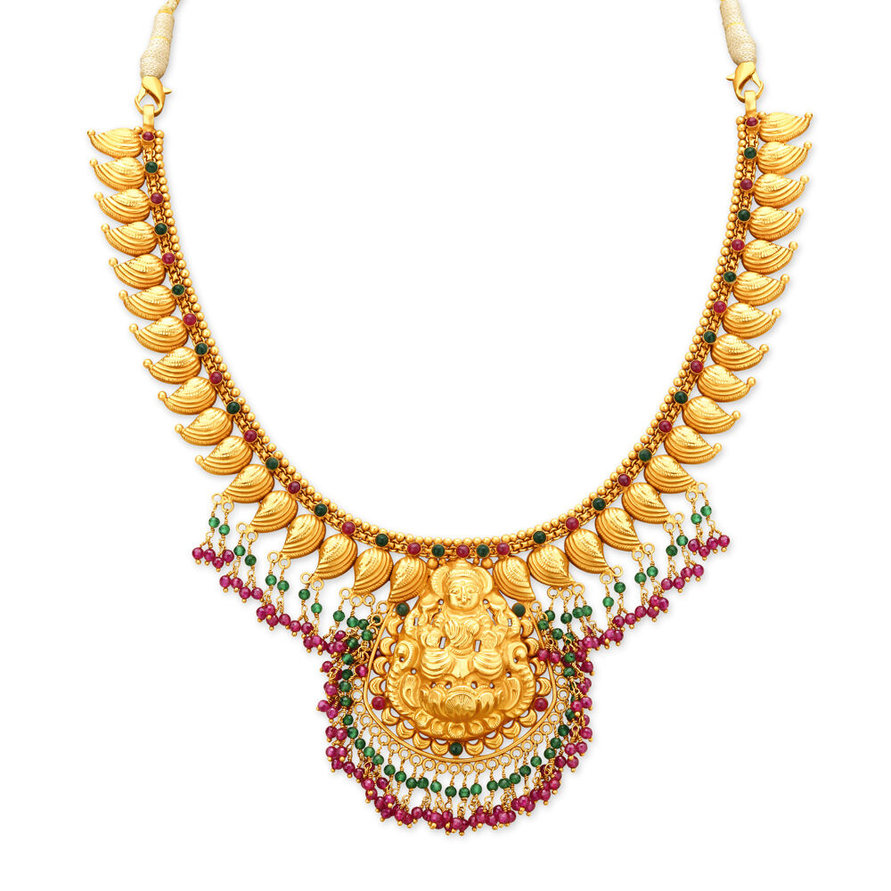 Buy Enchanting Gold Mango Mala for the Kannadiga Bride at Best