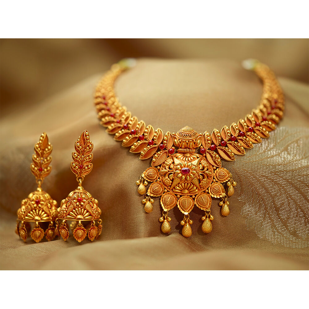 Tanishq gold necklace designs with indian price shop