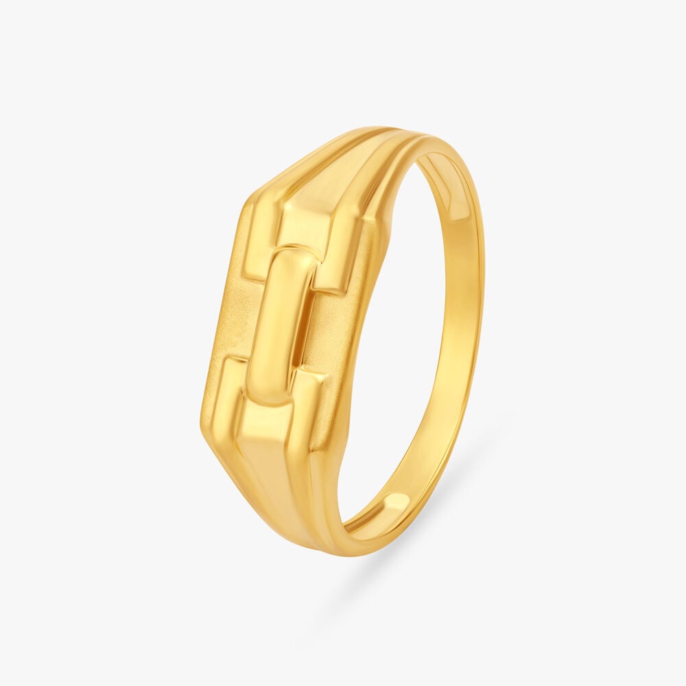 Simple gold ring for men deals