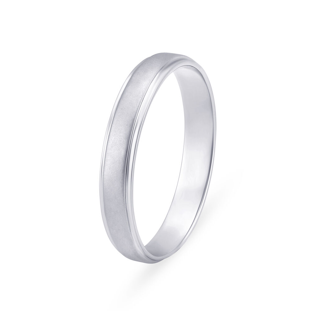 Platinum finger rings tanishq store