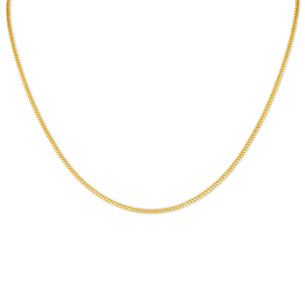 Tanishq gold chain store designs with price