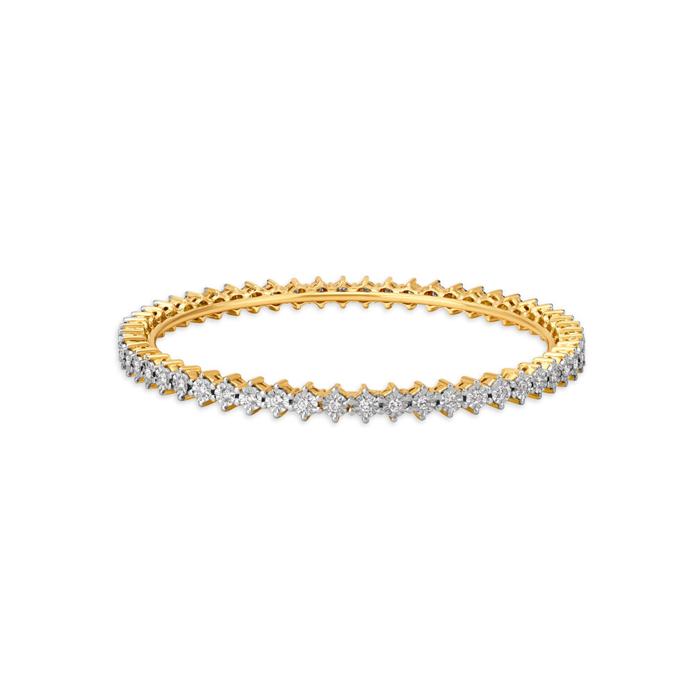 Buy Stylish Diamond Bangle at Best Price Tanishq UAE