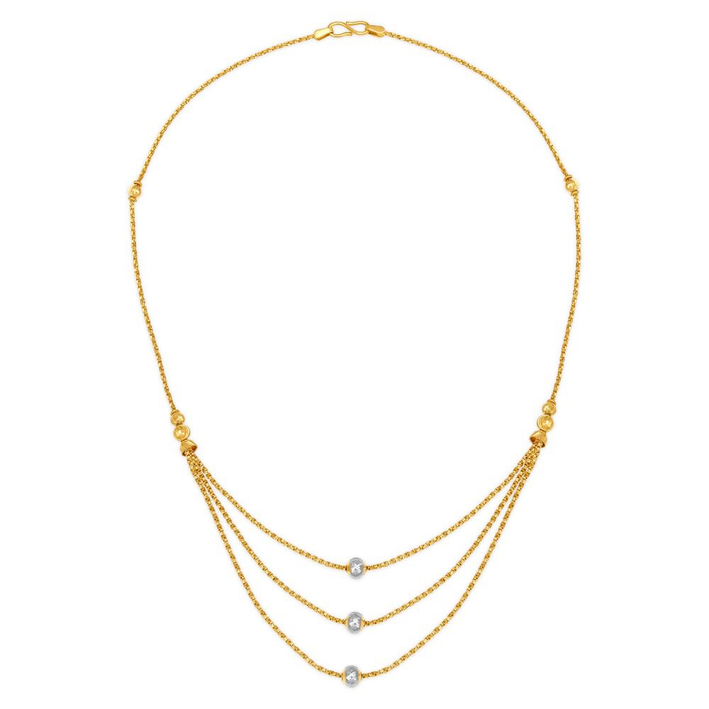 Layered sales gold chains