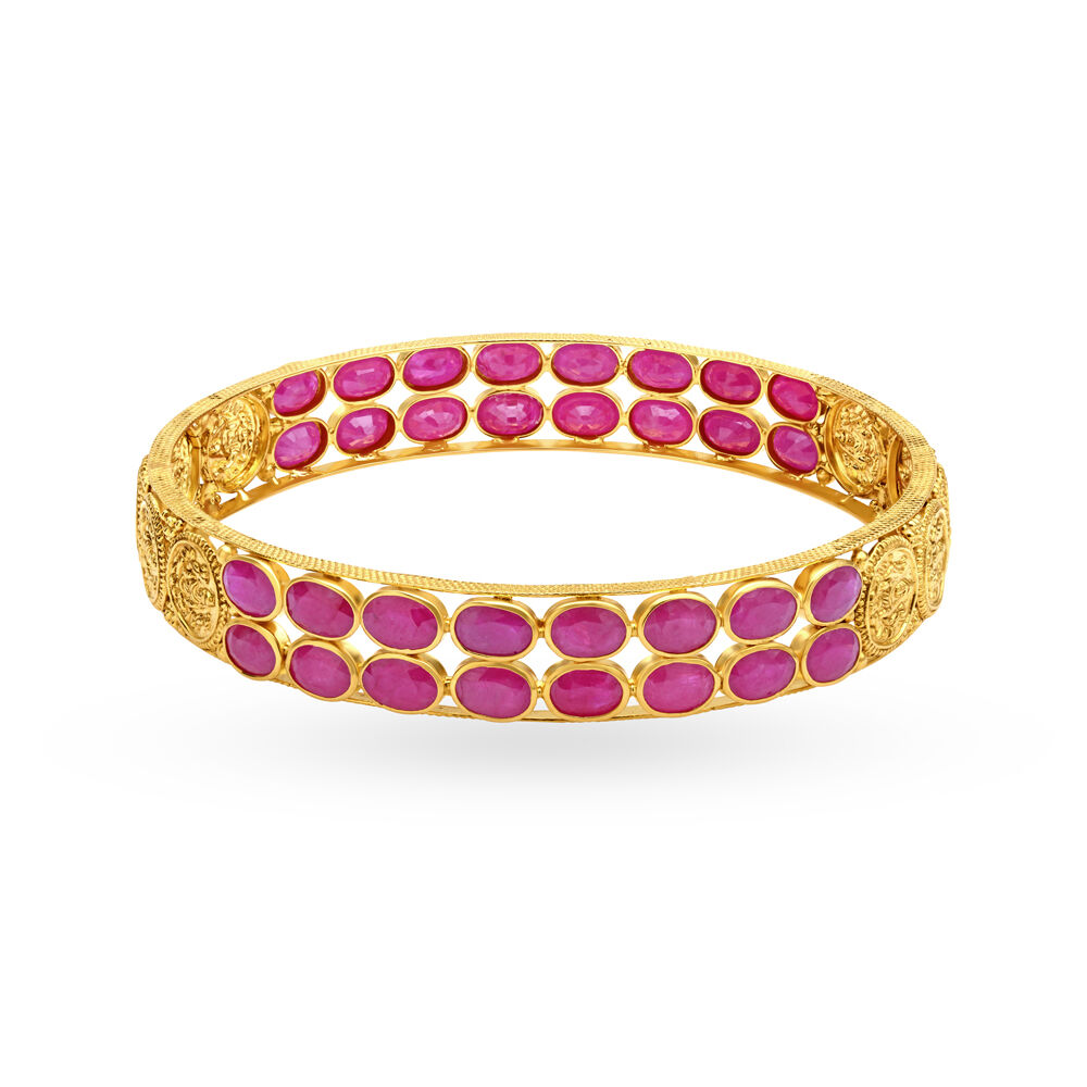 Ruby shop bangles tanishq