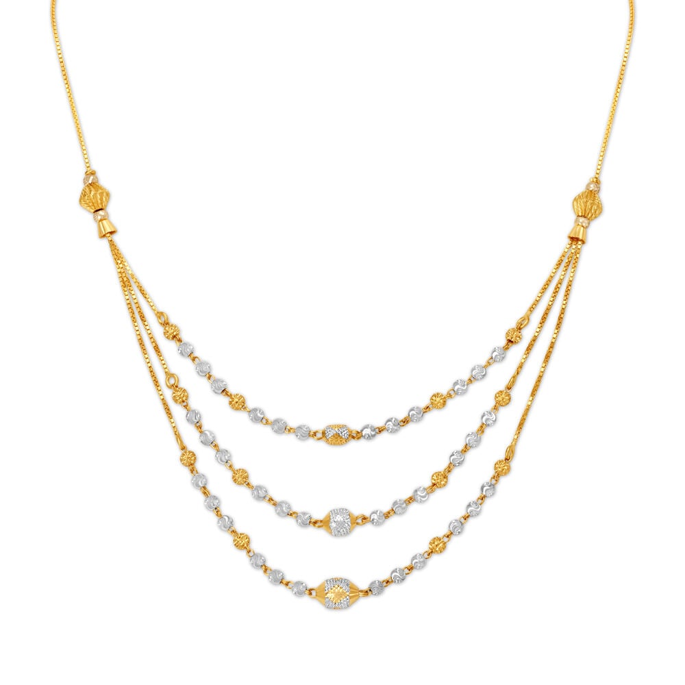 Gold bead chain hotsell