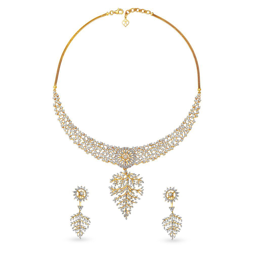 Diamond shop set tanishq