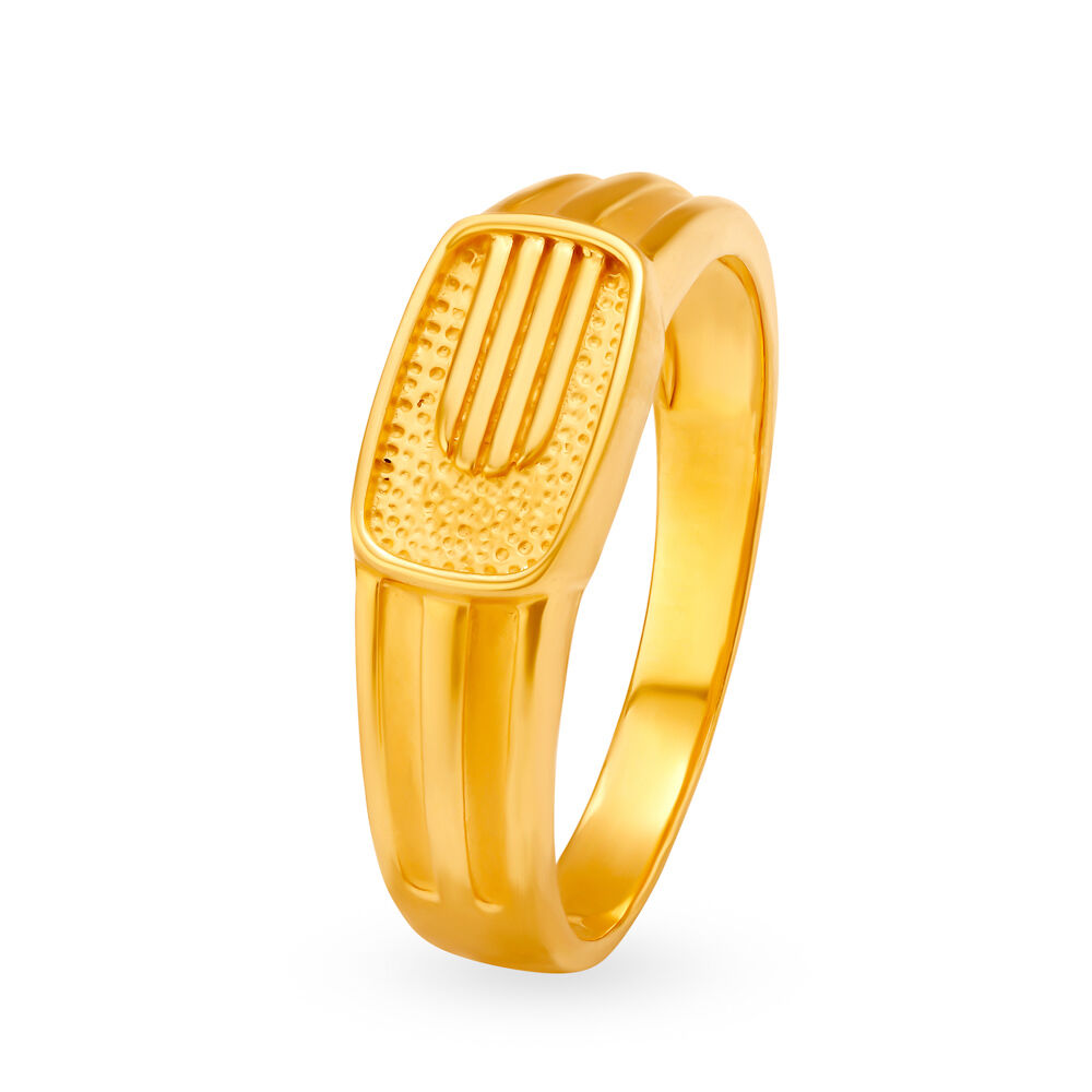 Tanishq gold ring for clearance men