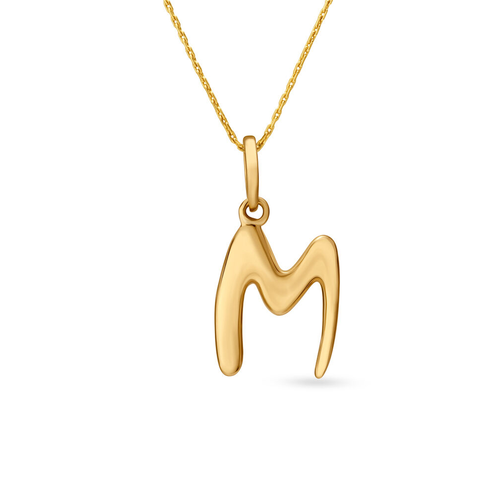Tanishq letter deals pendant