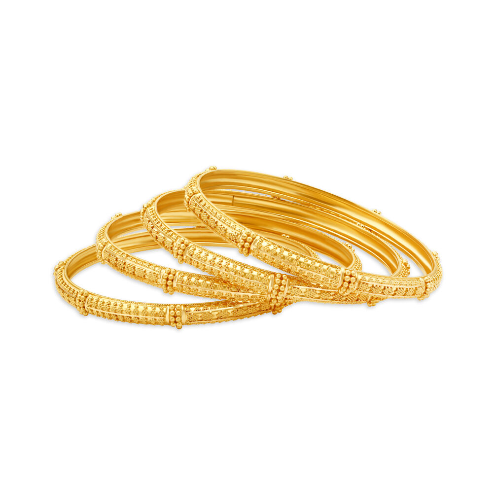 Lightweight store gold bangles