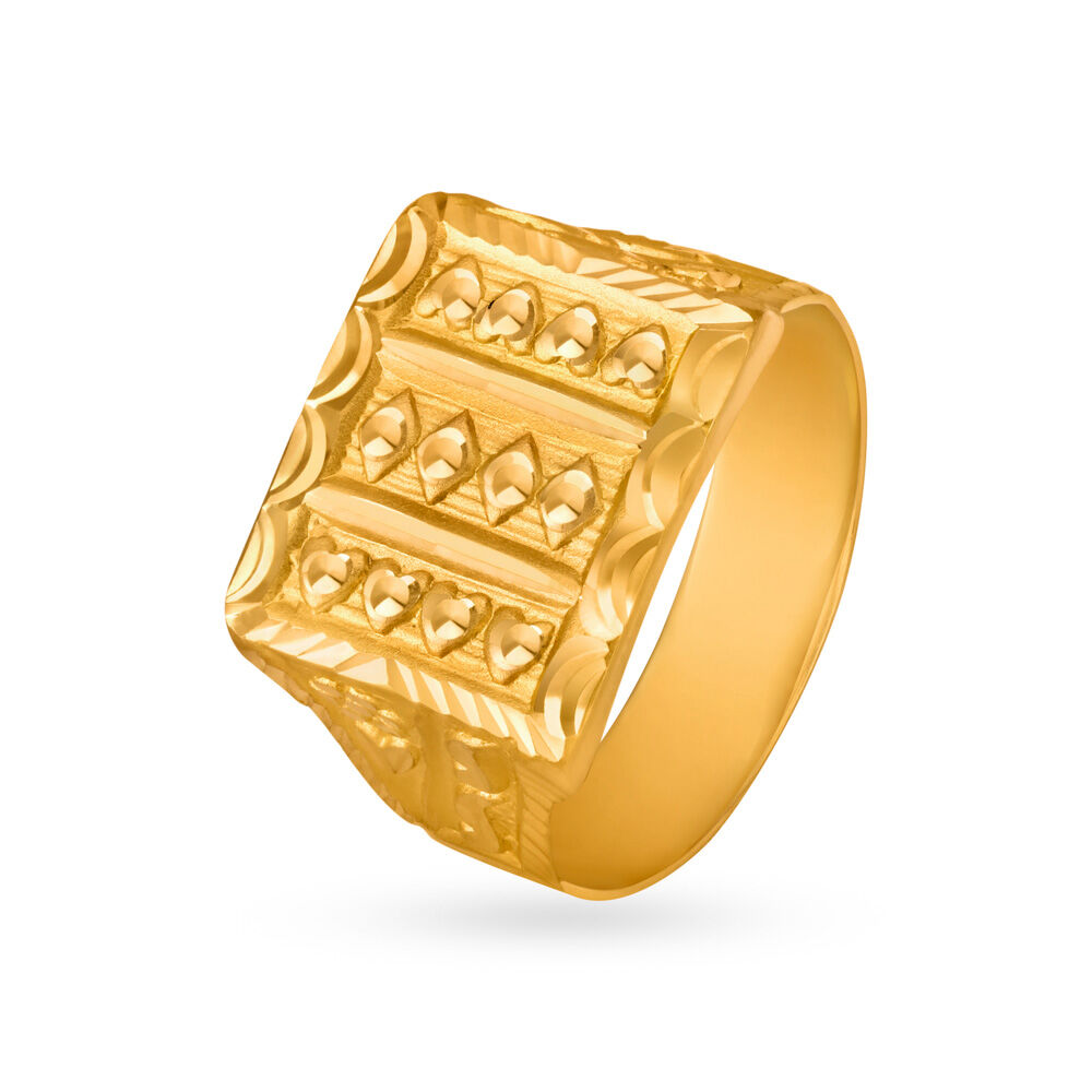 PC Chandra Jewellers Men's Collection 22kt Yellow Gold ring Price in India  - Buy PC Chandra Jewellers Men's Collection 22kt Yellow Gold ring online at  Flipkart.com