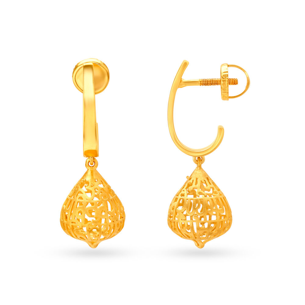 Gold bali sales earrings designs tanishq