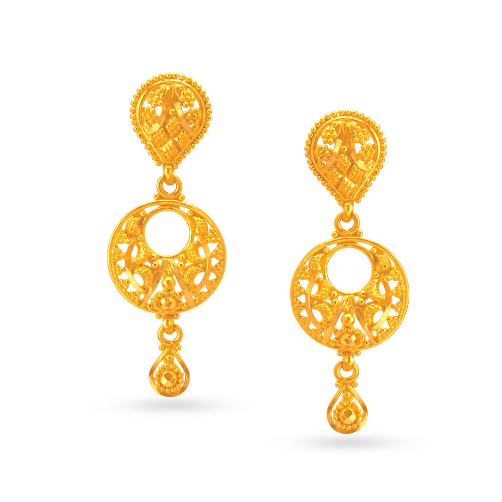 Tanishq gold best sale earrings price