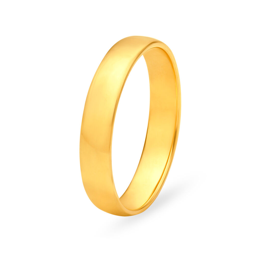 Buy Contemporary Gold Challa Ring at Best Price Tanishq UAE