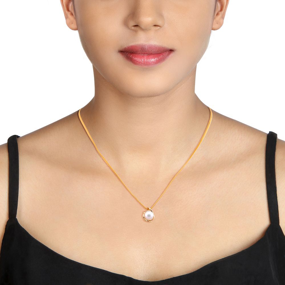 Tanishq pearl pendant cheap