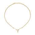 Dainty Sophisticated Gold and Diamond Necklace,,hi-res 