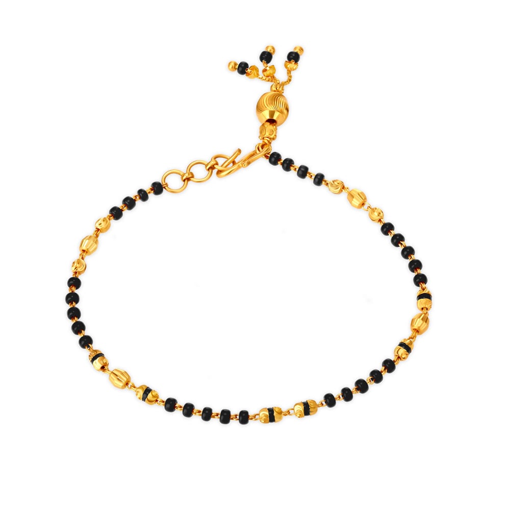 Gold mangalsutra shop bracelet tanishq