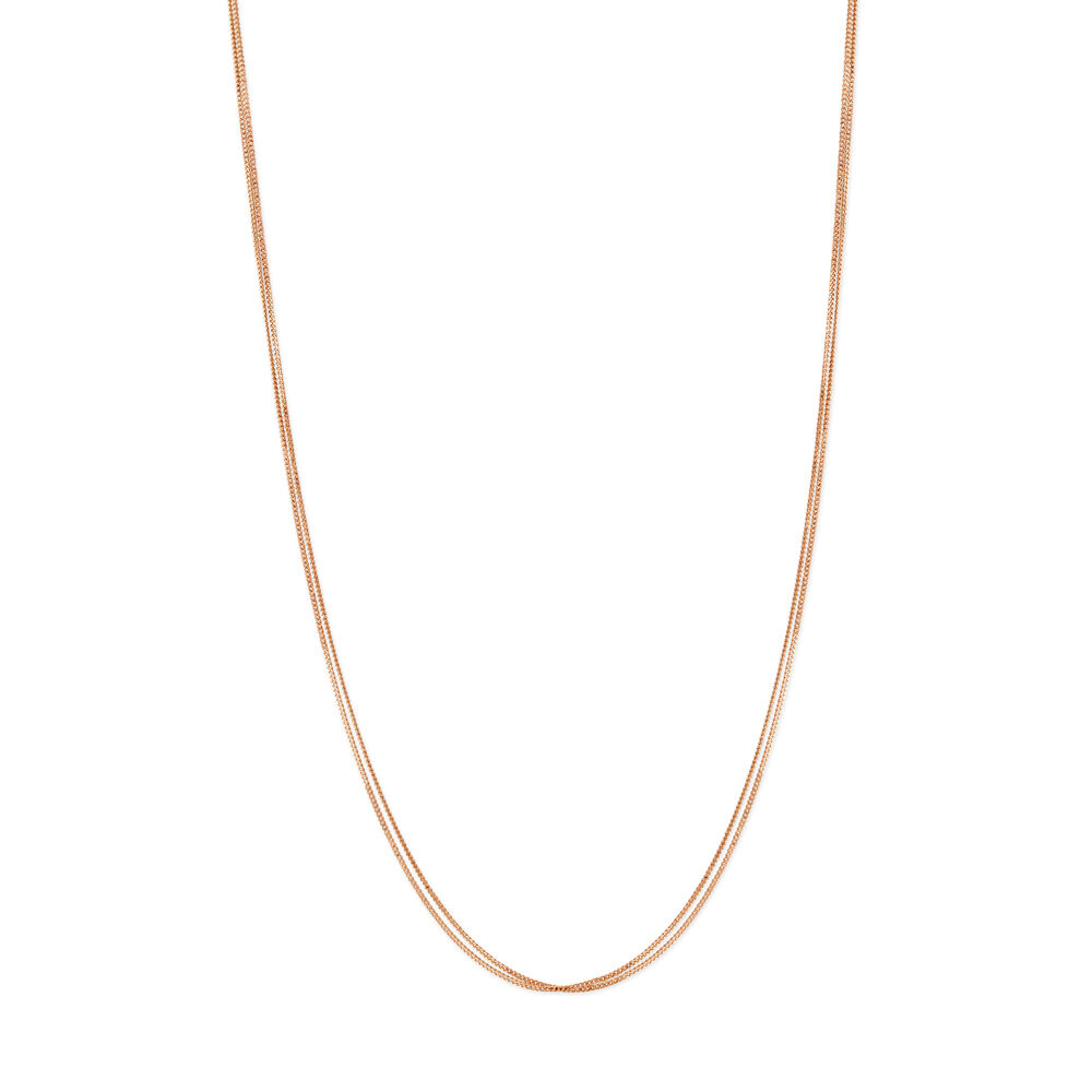 18kt rose gold store chain