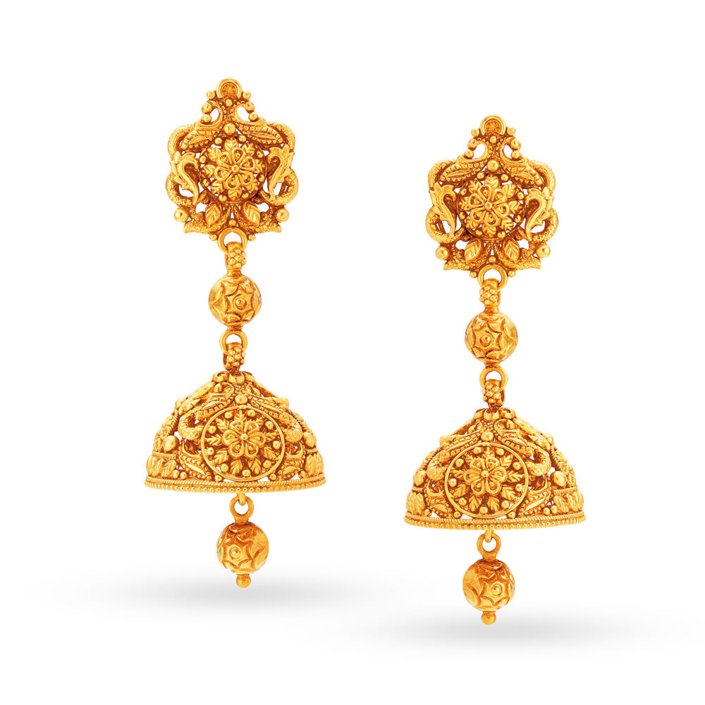 Tanishq gold earrings designs deals