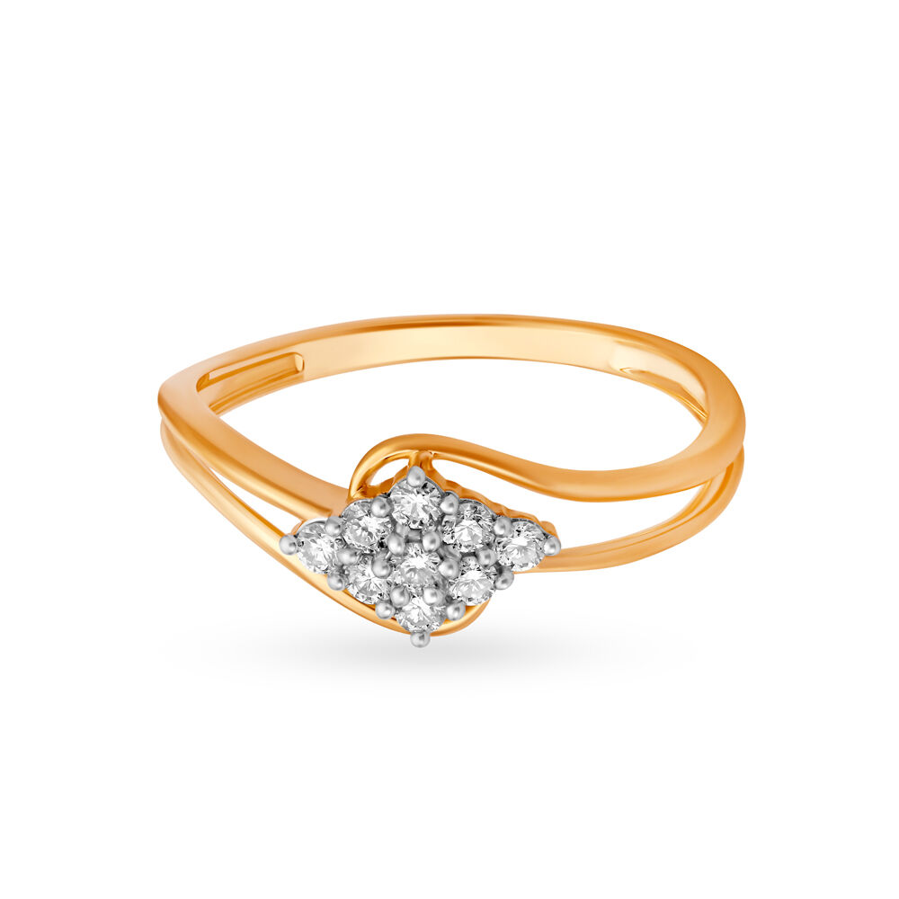 Gold diamond clearance ring price
