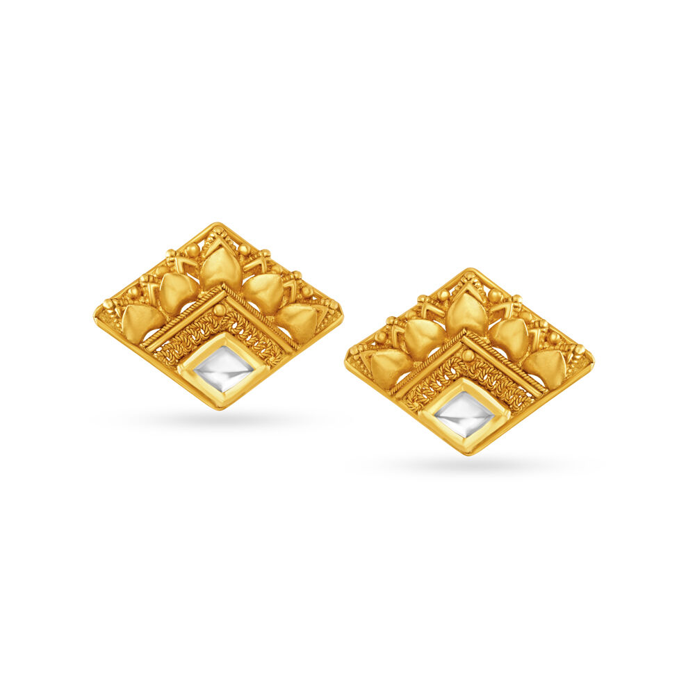 Geometric Small Stud Earrings