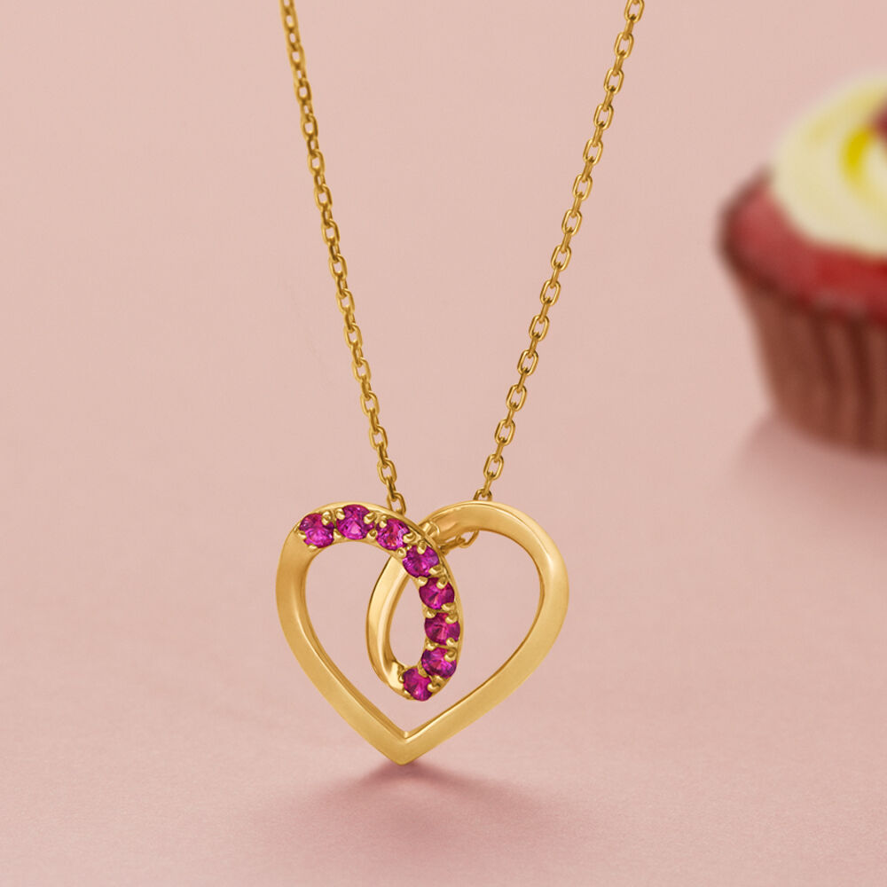 Tanishq sales sapphire pendant