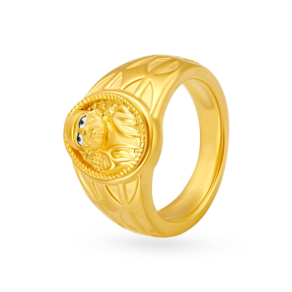 235-GR6410 - 22K Gold | Rings for men, Mens gold rings, Gold