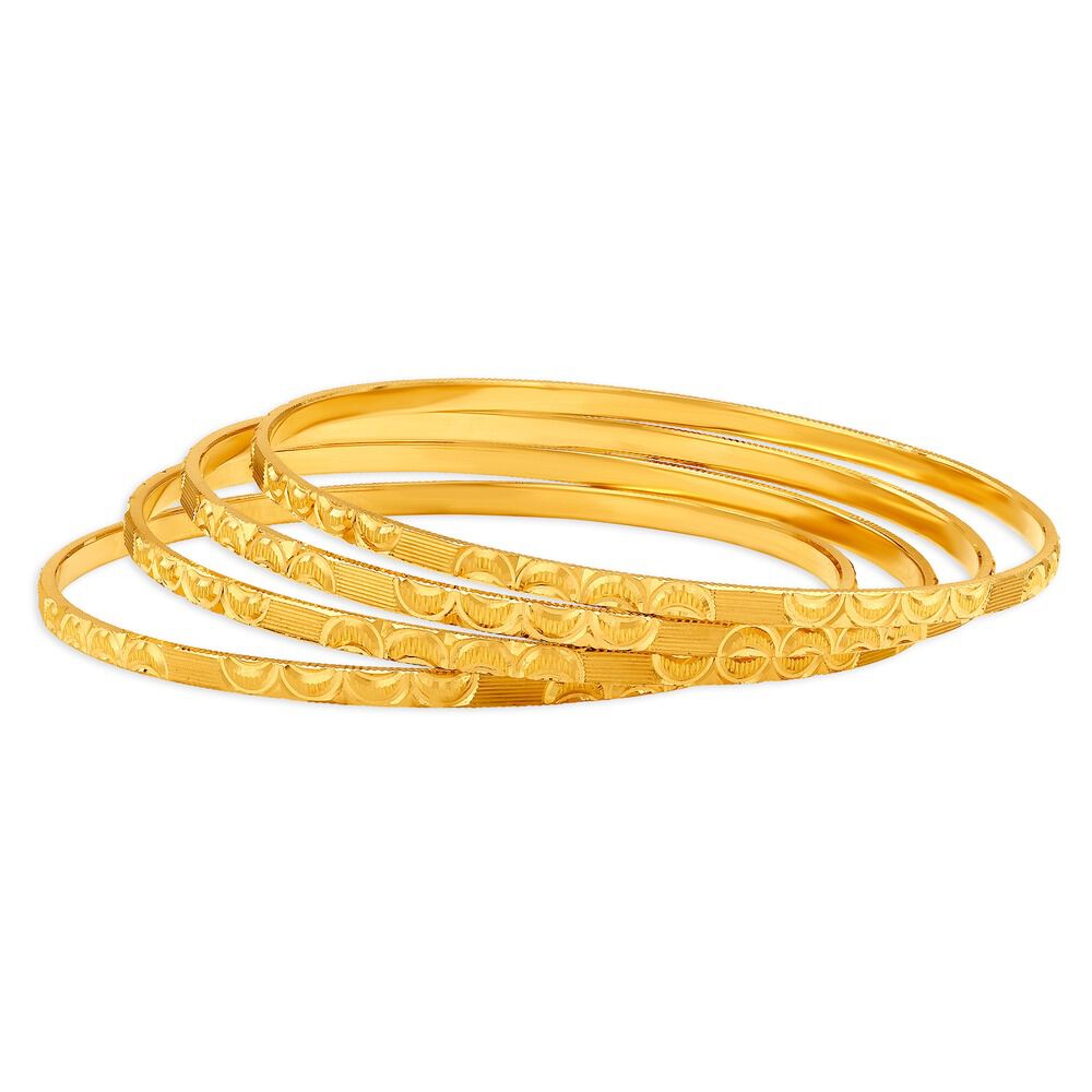 Light weight 22k gold bangles designs with price deals